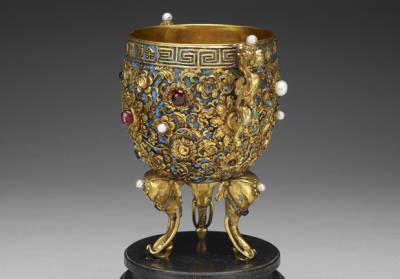 图片[2]-Golden Chalice of Eternal Stability. Qianlong reign (1736-1795), Qing dynasty-China Archive